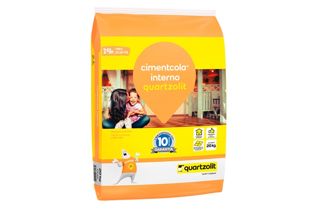 Argamassa Colante Cimentcola Interno Cinza 20kg