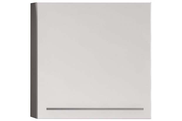 Armário de Cozinha Aéreo Fit Mdf Lado Direito 1 Porta Branco 60x60cm - Bumi Móveis