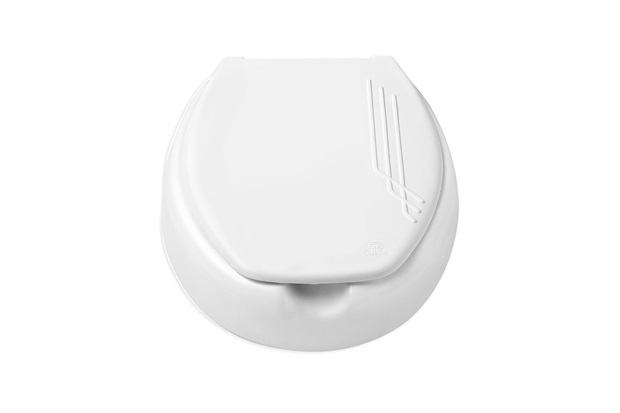 Assento Plástico Elevado 7,5cm com Tampa Branco - Mebuki