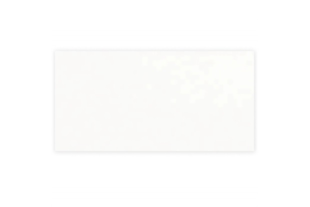 Azulejo Brilhante Borda Bold Clean White Plain Lux 30x60cm - Portinari 