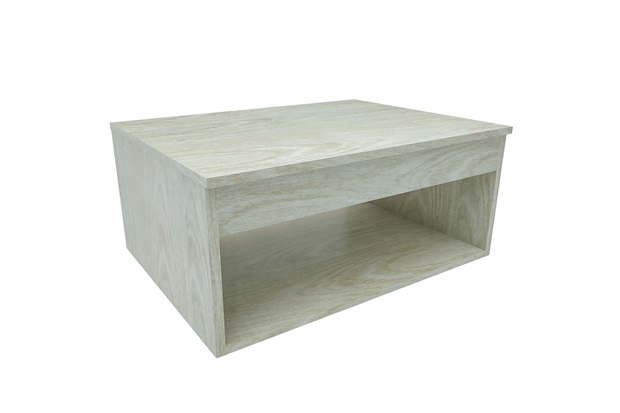 Bancada para Banheiro em Mdf Ivone 60x45x30cm Artico - Darabas Agardi