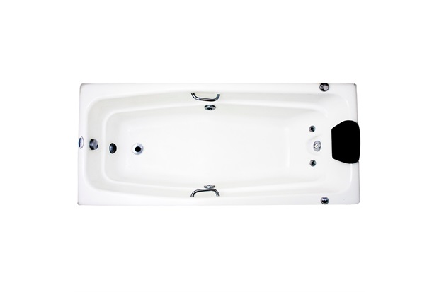 Banheira de Hidromassagem Acrilbat Topline 140x80 Cm Branco - Ouro Fino