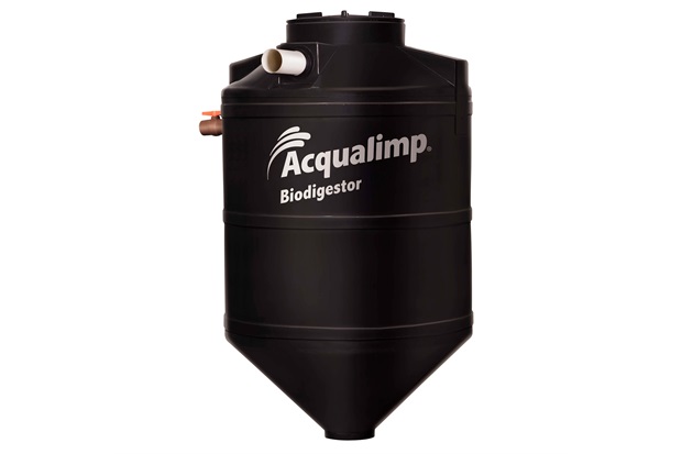 Biodigestor em Polietileno 600 Litros Preto - Acqualimp