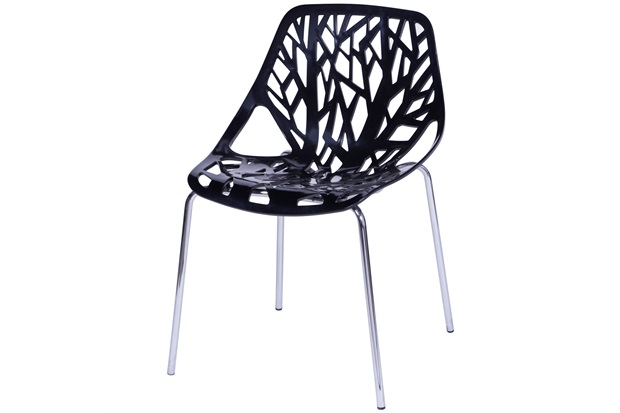 Cadeira Folha Preta - Ór Design