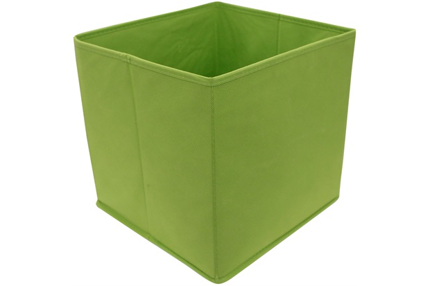 Caixa Organizadora em Tnt 28x28cm Verde - Casanova