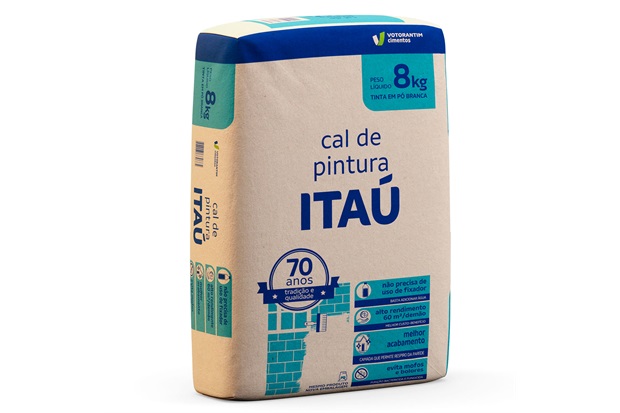 Cal Pintura Itaú Saco 8kg - Votorantim 