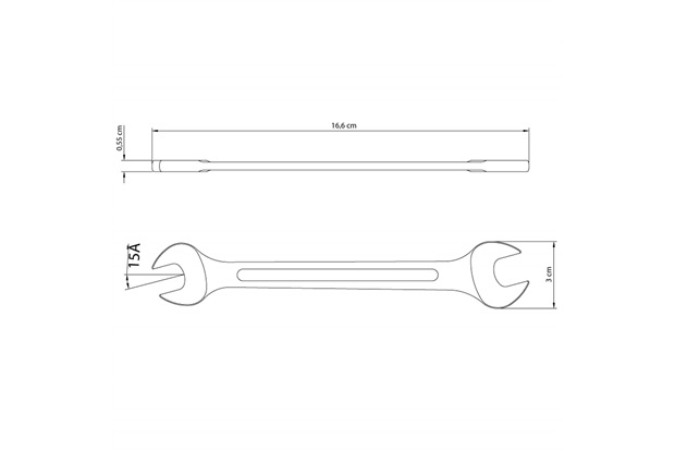 Chave Fixa 12x13mm Cromada - Tramontina 