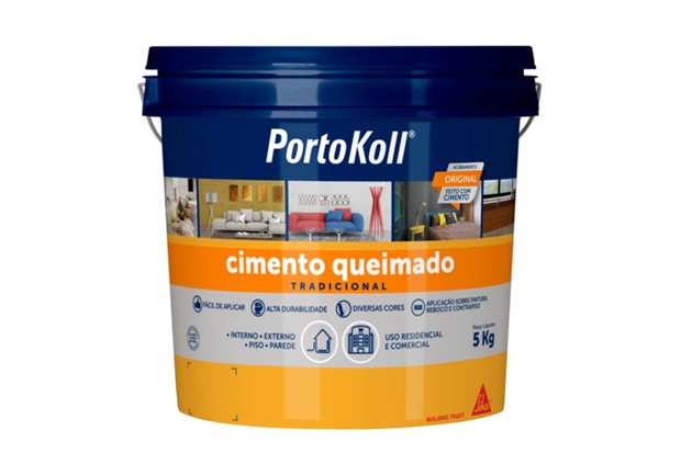 Cimento Queimado Portokoll Geada 5kg - Sika