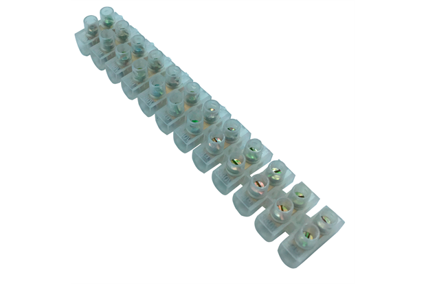 Conector Barra 4mm Natural 2x10x1 Transparente - Metropac