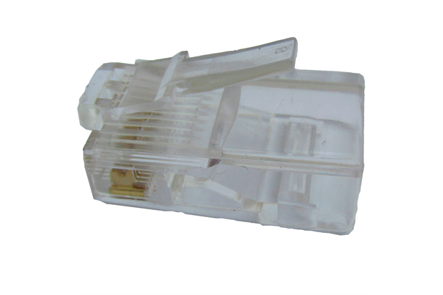 Conector para Cabo Red Rj45 4peças - Metropac