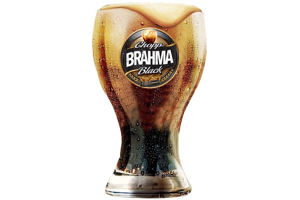 Copo para Cerveja em Vidro Brahma Black 430ml Transparente - Ambev