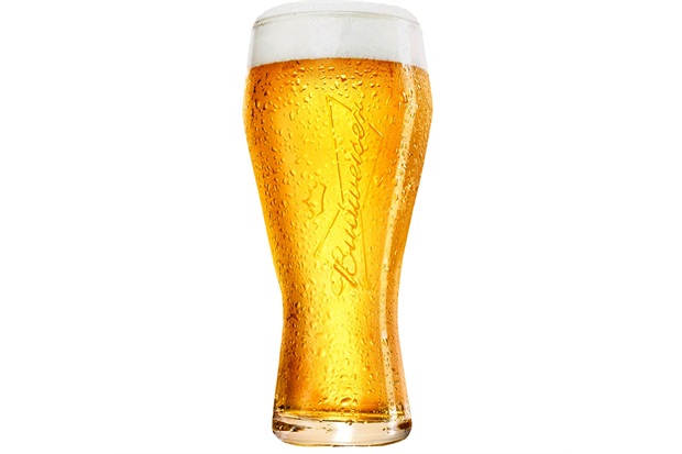 Copo para Cerveja em Vidro Budweiser 400ml Transparente - Ambev