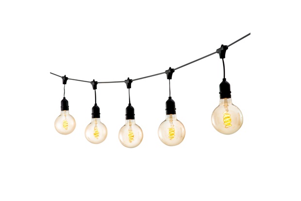 Cordao String Light 5 Metros Preto - Saveenergy