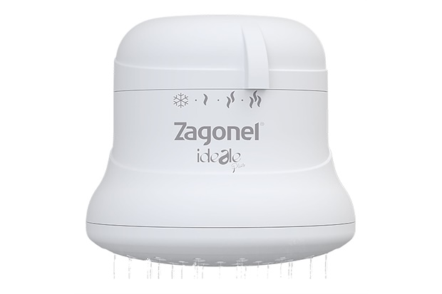 Ducha com 4 Temperaturas Ideale Plus 6800w 220v Branco - Zagonel