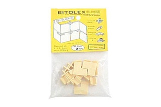 Espaçador Reutilizável Cruz 2mm para Pisos, Azulejos E Pedras - Completa Bitolex