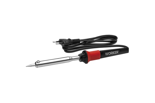 Ferro de Solda 60w 110v Preto E Vermelho - Worker