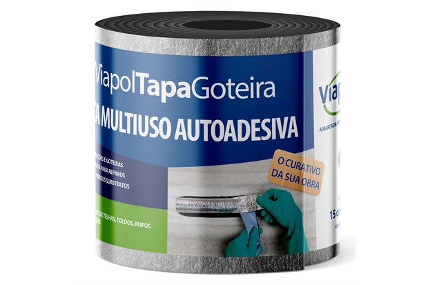 Fita Tapa Goteira 15cm - Viapol  