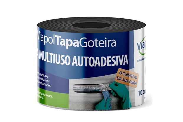 Fita Tapa Goteira Sleeve 10cm - Viapol  