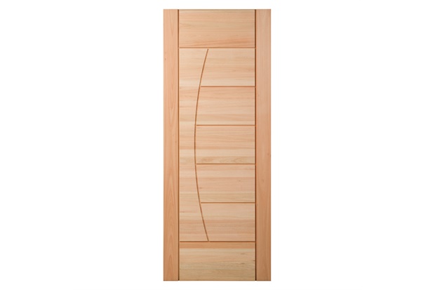 Folha de Porta de Giro Solar Eucalipto 210x82cm Natural - Cruzeiro