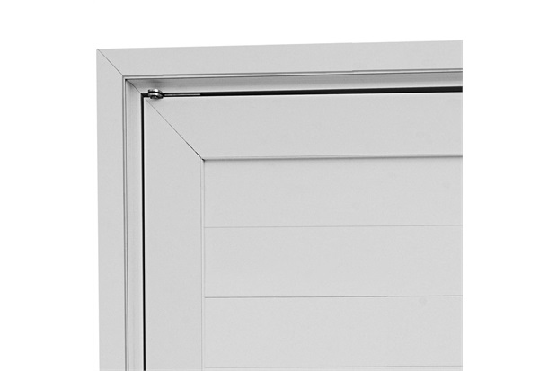 Guarnição para Porta Pivotante Aluminium 243,5x146,2cm Branca - Sasazaki