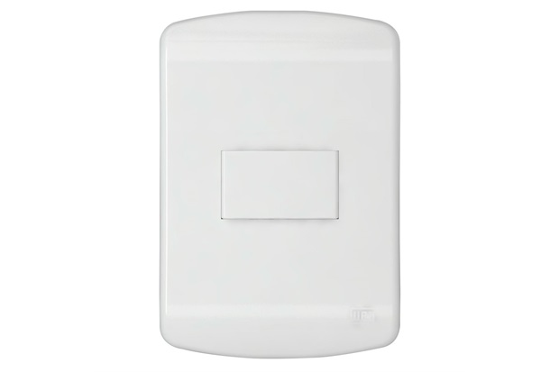 Interruptor Simples com Placa 10a 250v Granbella Branco - WEG