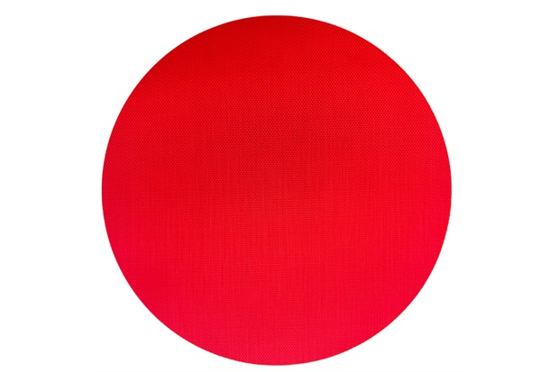 Jogo Americano Textilene 45x30cm Circle Vermelho - Uzoo