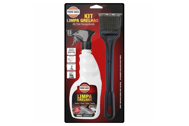 Kit Limpa Grelhas Prime Grill Prime Gril C C