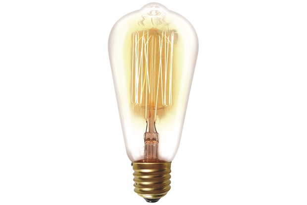 Lâmpada Incandescente com Filamento de Carbono St64 40w 220v 2200k Luz Amarela - Taschibra  
