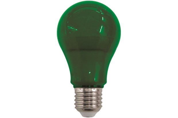 Lâmpada Led Bulbo Color 10w Bivolt Luz Verde - Luminatti