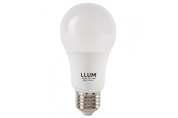 Lâmpada Led Bulbo E27 12w Bivolt 3000k Amarela - LLUM Bronzearte