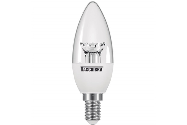 Lâmpada Led Vela Tvl25 Leitosa E14 3,1w Autovolt 6500k Branca - Taschibra  