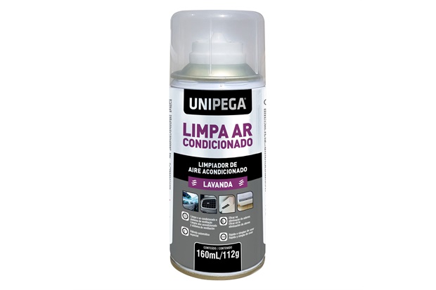 Limpa Ar Condicionado Lavanda 160ml - Unipega