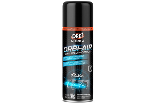 Limpa Ar Condicionado Orbi Air Classic 200ml - Orbi Química