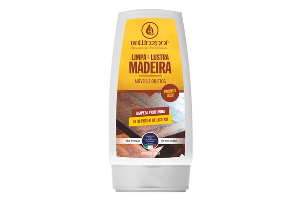 Limpa E Lustra Madeira 190ml - Bellinzoni