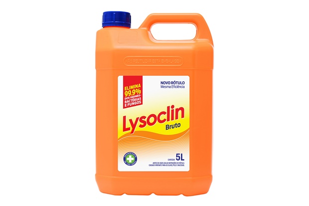 Limpador Bactericida Lysoclin Bruto 5 Litros - Nobel