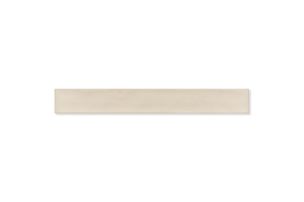 Listelo de Porcelanato Esmaltado Make Be Nat Bege 4,8x40cm - Portinari 