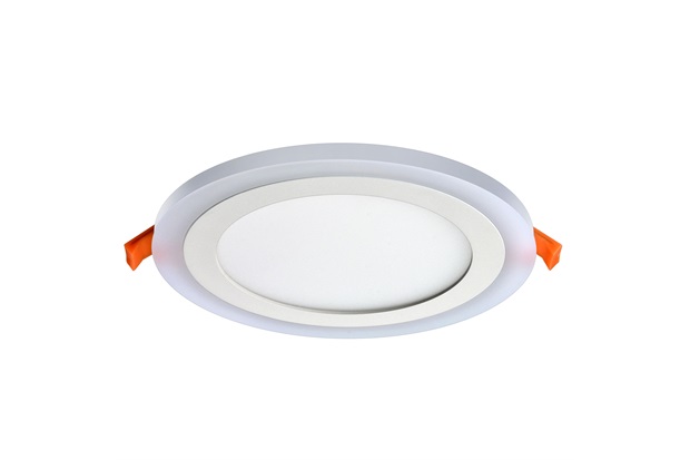 Luminária de Led de Embutir Redonda 3 Estágios Downlight 18w+6w Bivolt Branca 6500k - Elgin