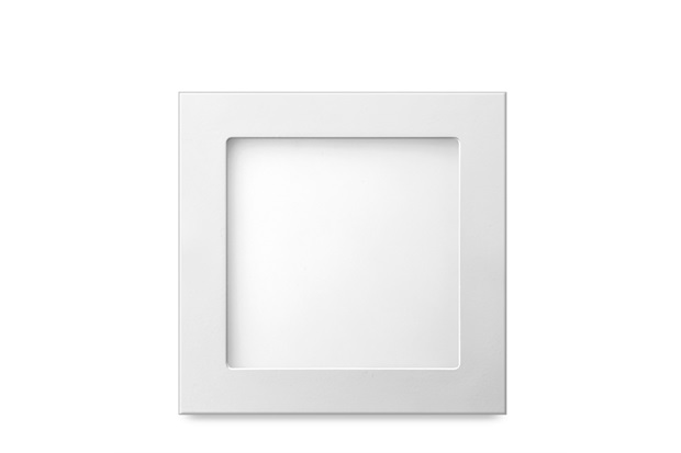 Luminária Painel de Led de Embutir Quadrada Downlight 12w Bivolt Branca 2700k - Elgin