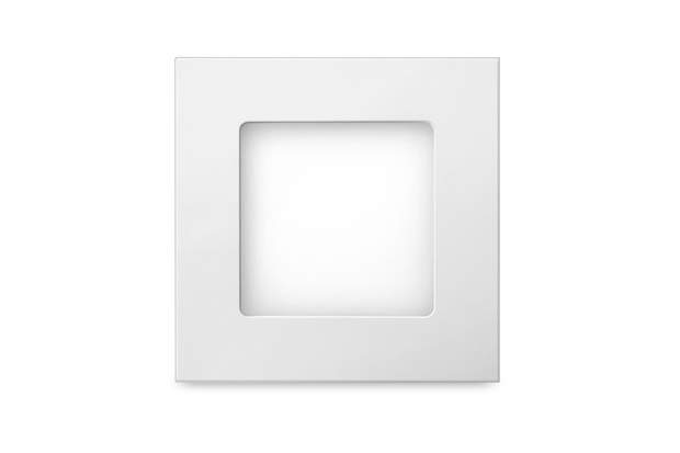 Luminária Painel de Led de Embutir Quadrada Downlight 6w Bivolt Branca 6500k - Elgin