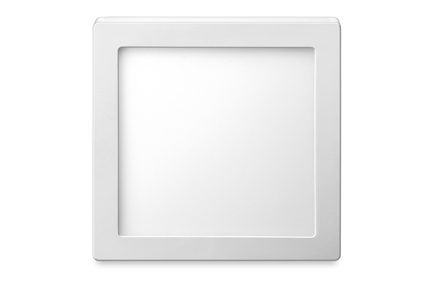 Luminária Painel de Led de Sobrepor Quadrada Downlight 6w Bivolt Branca 6500k - Elgin