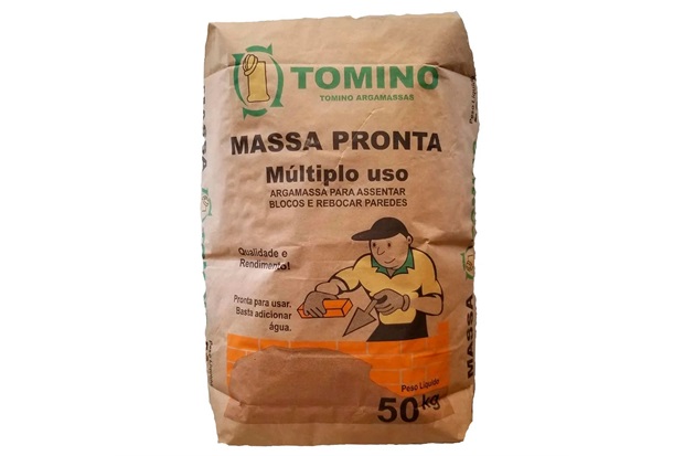 Massa Pronta Múltiplo Uso 50kg - Grupo Tomino