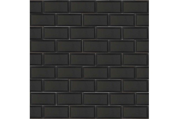 Mosaico Esmaltado Prosa Brick Black 29 8x29 8cm Com 1 Peca Preto Portinari C C