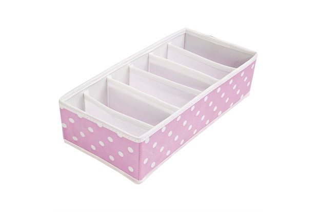 Organizador de Sutiã em Tnt 15,5x33,5cm Rosa - Ordene                           