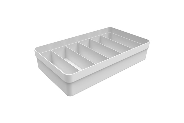 Organizador Logic Colméia 20x35cm Branco Fechado - Ou