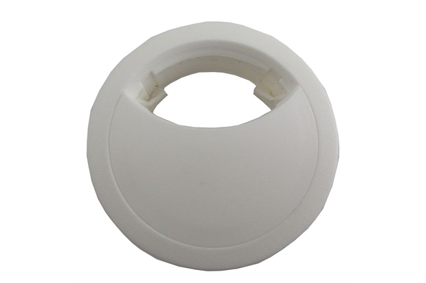 Passa Fio para Móveis 59mm Branco 1 Peça - Metropac