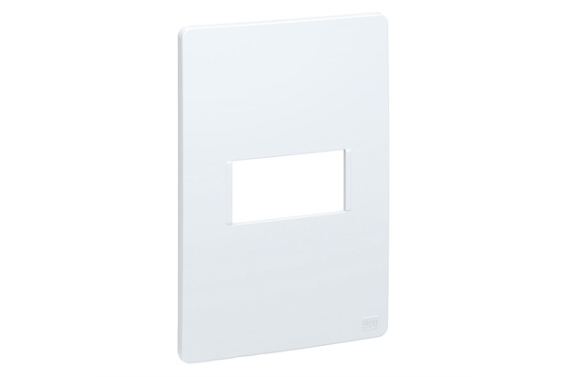 Placa 4x2 com 1 Posto Esatta Branco - WEG