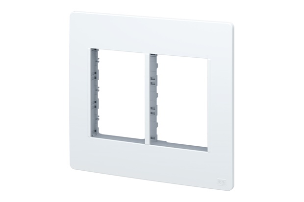 Placa 4x4 6 Postos com Suporte Essata Branco - WEG