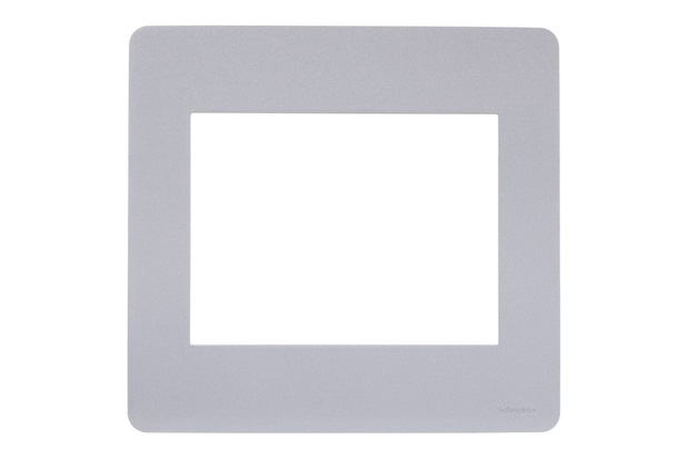 Placa 4x4 com 6 Postos Orion Gamma Silver - Schneider