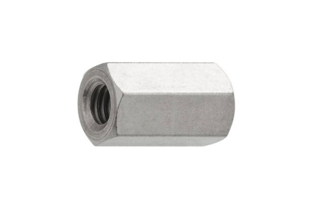 Porca Emenda para Barra Roscada 1/2'' com 1 Peça - Metropac