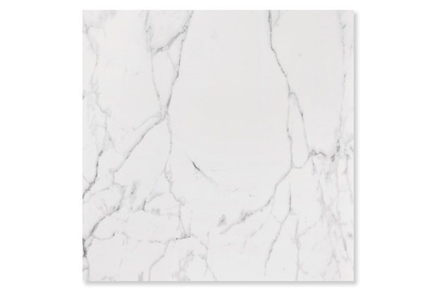 Porcelanato Esmaltado Acetinado Borda Reta Carrara Branco 120x120cm - Roca